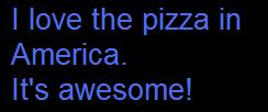American Pizza