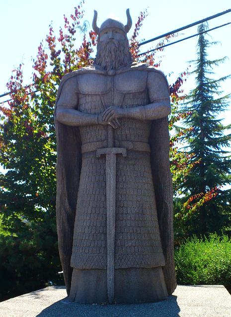 Viking statue